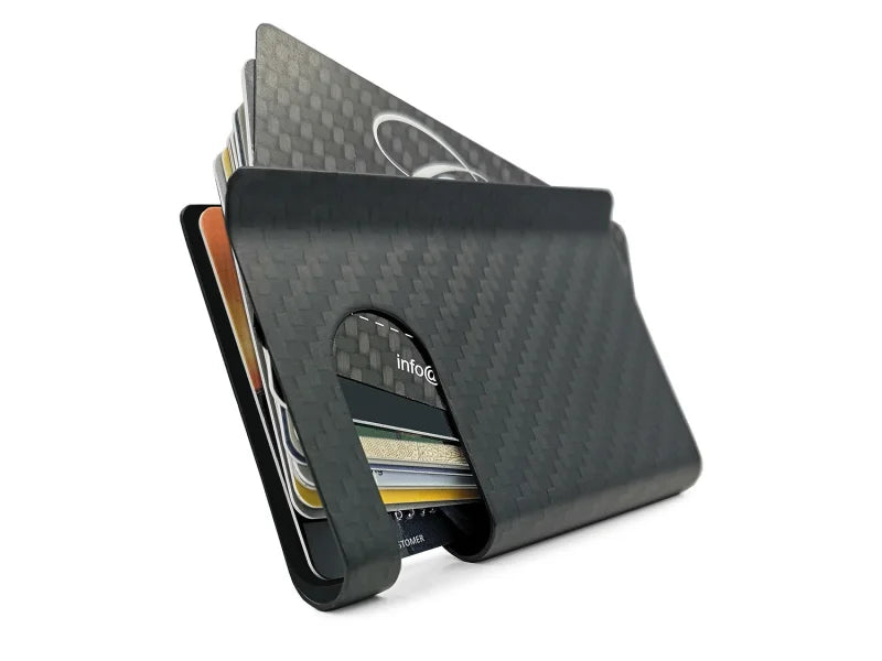 Kartenetui Carbon Case Light