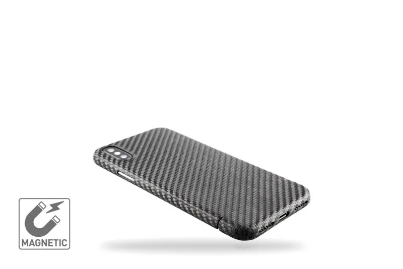 iPhone Xs Carbon Hülle mit Magnethaltesystem