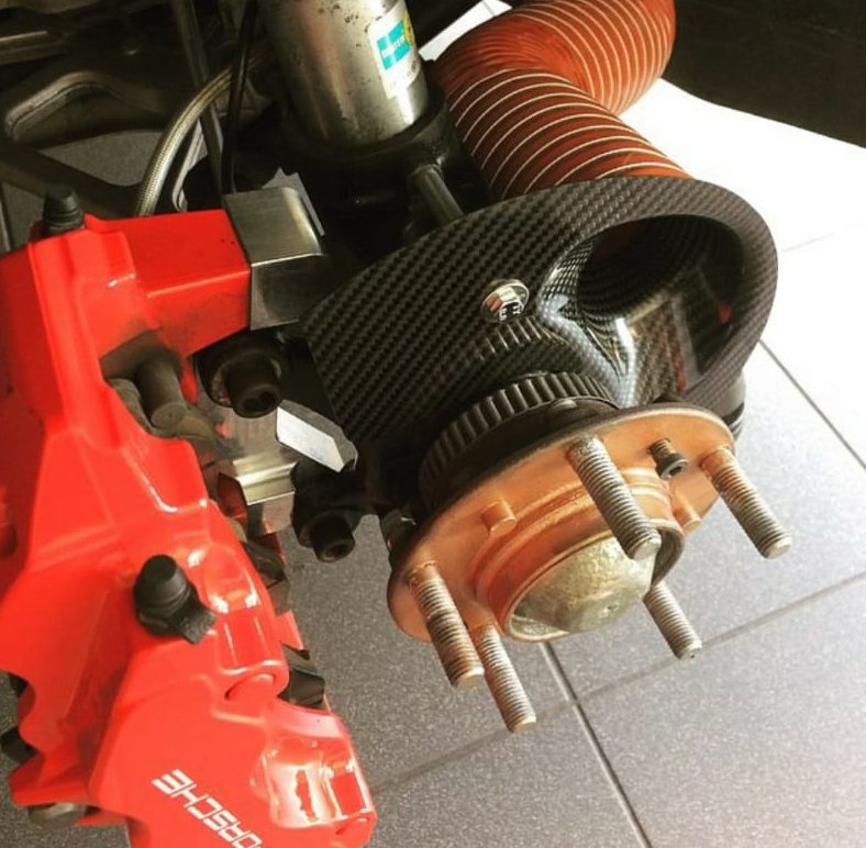 Carbon Ankerbleche - Bremskühlung passend für BMW E46 M3