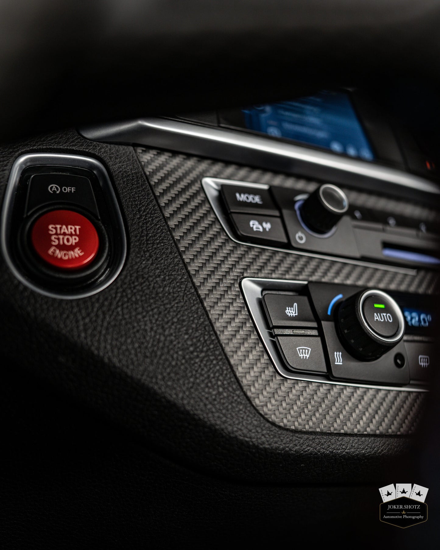 Carbon Radioblende facelift LC12 passend für 1ER/2ER BMW M2C
