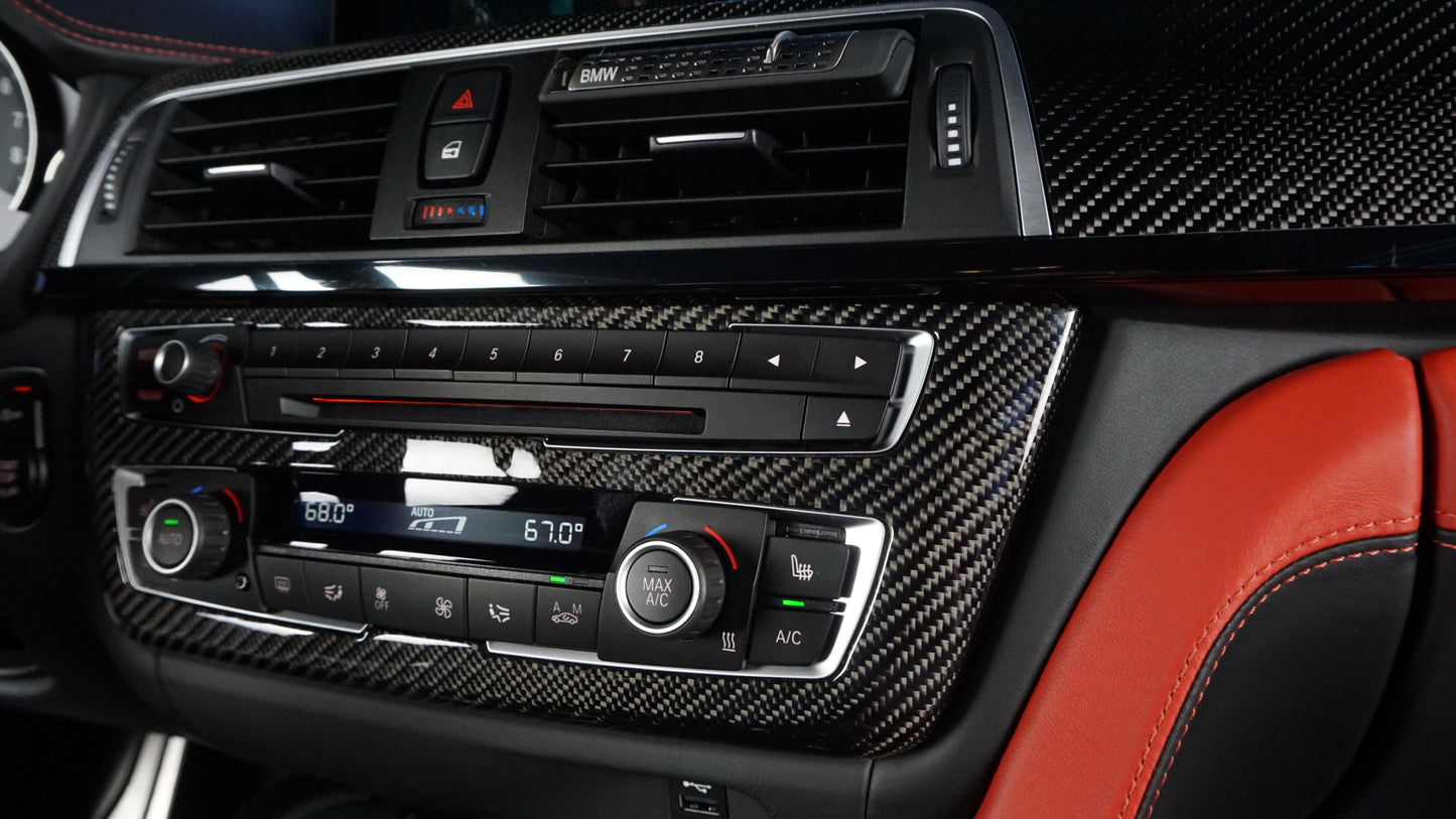 Carbon Radio-/Klimablende passend für 3ER/4ER BMW