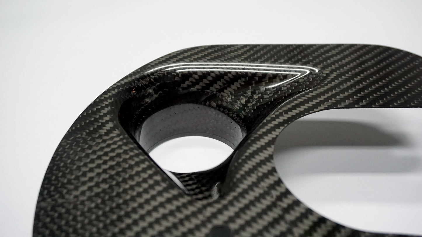 Carbon Ankerbleche und Zulufttrichter - Bremskühlung passend für BMW E36