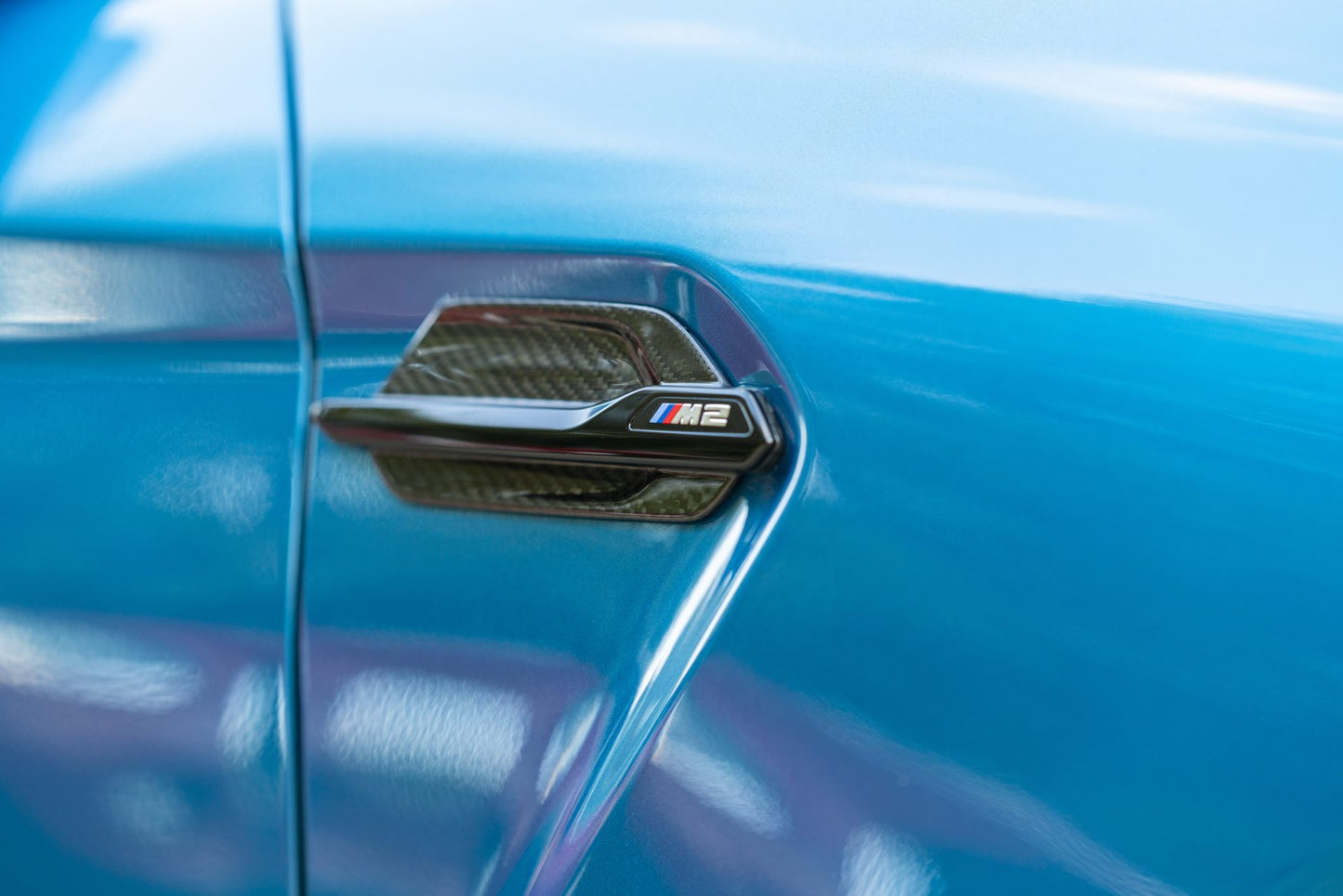 Carbon Kotflügel Einsätze passend für BMW M2